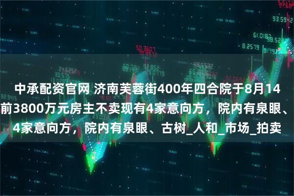 中承配资官网 济南芙蓉街400年四合院于8月14日3500万元起拍，此前3800万元房主不卖现有4家意向方，院内有泉眼、古树_人和_市场_拍卖